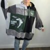 Damska bluza oversize large patchwork "Wile E. Coyote and the Road Runner"